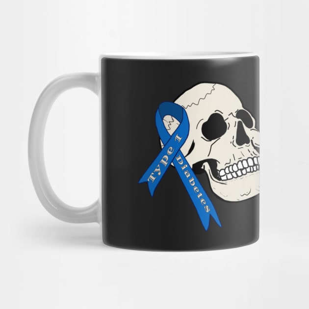 Type 1 Diabetes Skull by CatGirl101